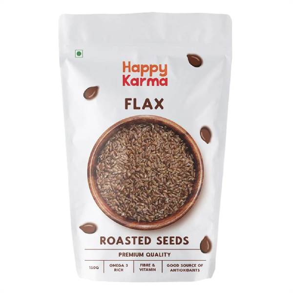 Happy Karma Roasted Flax Seeds